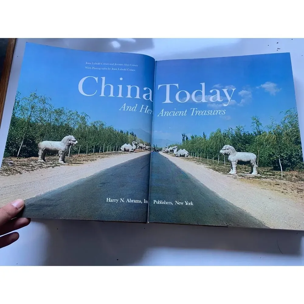 China Today and Her Ancient Treasures Joan Lebold Cohen Vintage Book 1974